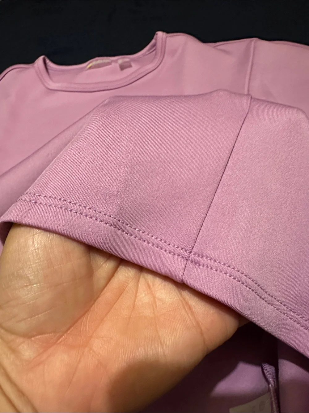 Cropped Crewneck Top